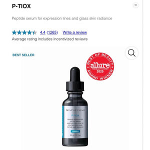 SkinCeuticals P-Tiox Peptide Serum 1oz
